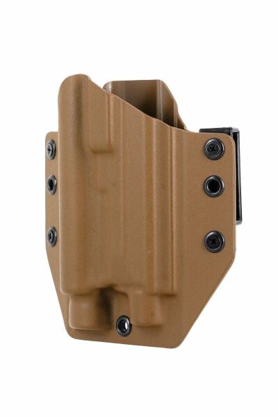 Kompakt Boy Fener Uyumlu Kydex Tabanca Kılıfı  MMAC-143