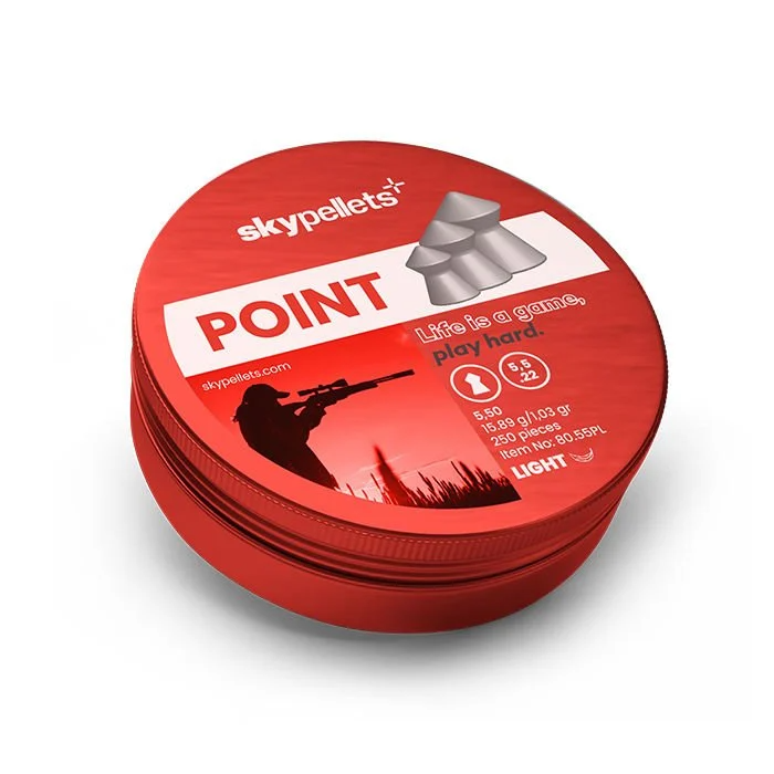 SKYPELLETS Point Light 5,5mm 15,89Gr H. Saçma 250