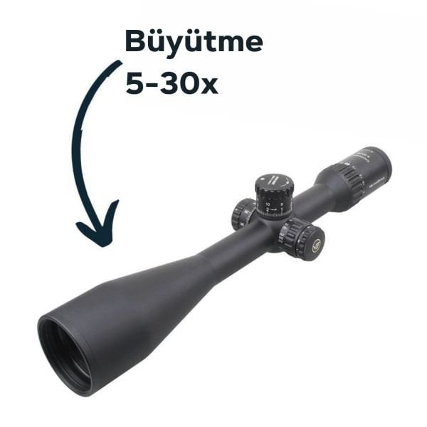 Continental x6 5-30x56 SFP ZERO STOP Tactical Tüfek Dürbünü