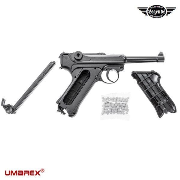 UMAREX Legends P08 CO2 Airsoft Tabanca