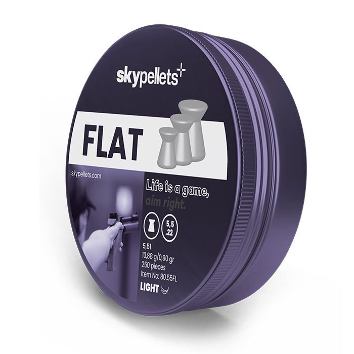 SKYPELLETS Flat (Match) Light 5,5mm 13,88 Gr H. Saçma 250