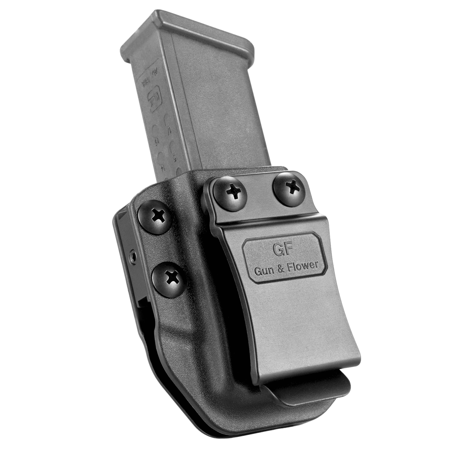 Gun&Flower Universal Fit .45 ACP Double Stack Mag Carrier Çift Sıralı Şarjör Kılıfı