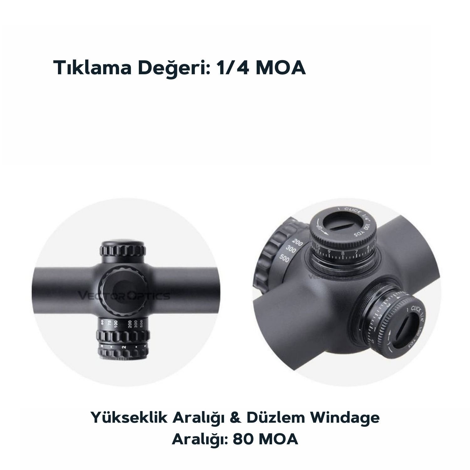 Continental x8 3-24x56 SFP Hunting ED Tüfek Dürbünü