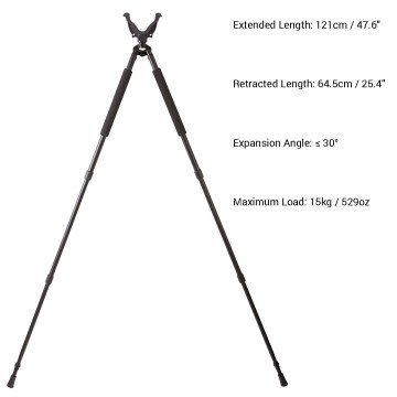 ROKSTAD LIT V Mount Bipod Ayak RSGR-05