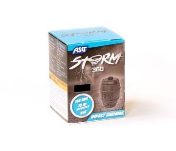 ASG Storm Grenade Airsoft Oyun El Bombası 360 SİYAH