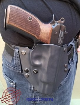 Sig Sauer P320 Kydex Tabanca Dış Kılıfı (İÇ YÜZEY KADİFE KAPLI)