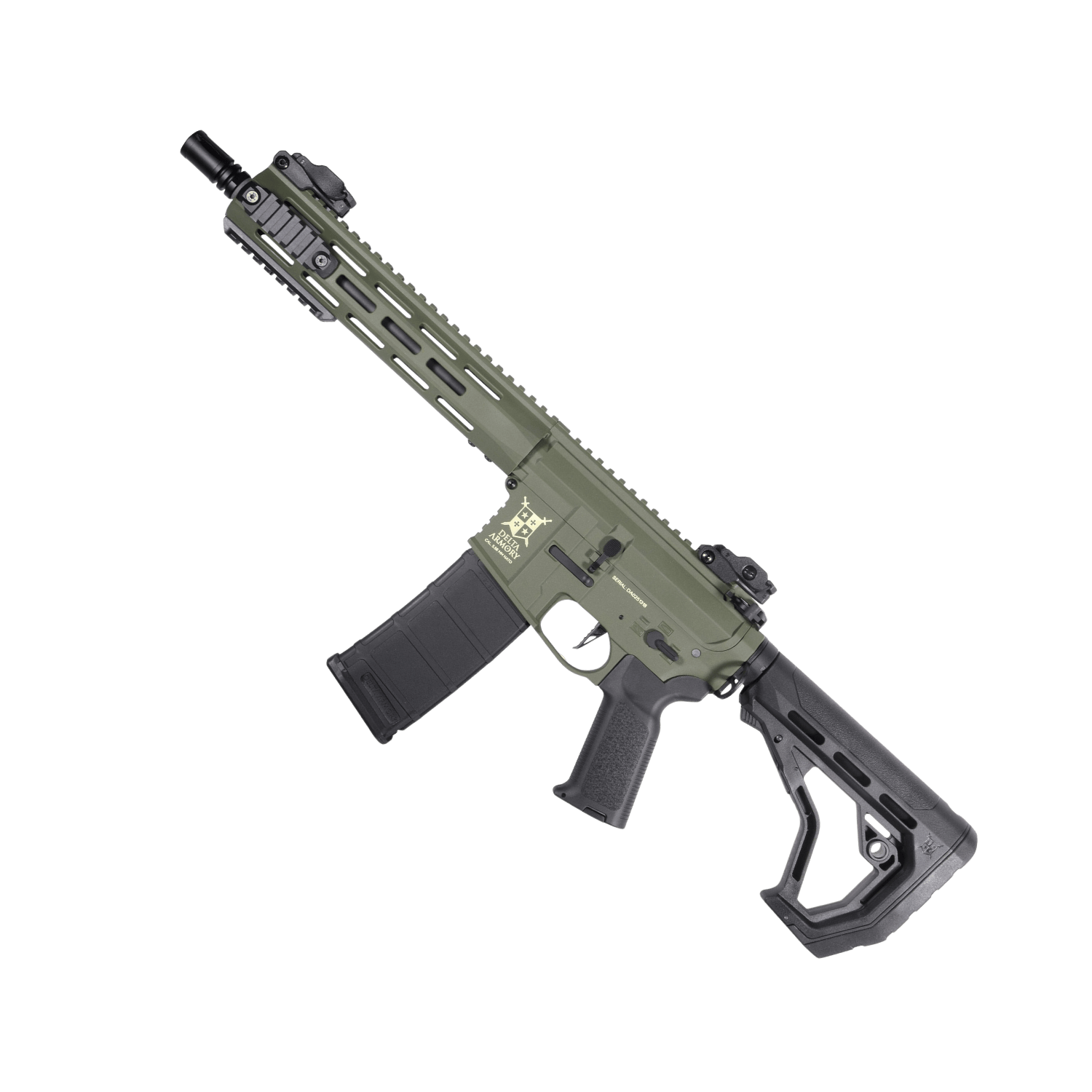 Delta Armory M4 AR15 M-LOK EAGLE SilentOps 10'' Charlie HAKİ Airsoft Tüfek