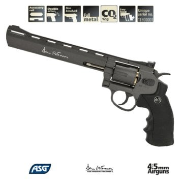 ASG DAN WESSON 8 GRI TOPLU HAVALI TABANCA REVOLVER 4.5mm 16183