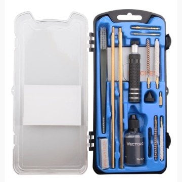 Vector GUNPANY Havalı Silah Temizleme Harbi Seti .177 & .22 / 4.5mm & 5.5mm uyumlu SCCK-10