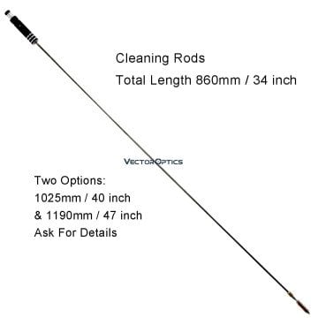 Vector GUNPANY Havalı Silah Temizleme Harbi Seti .177 & .22 / 4.5mm & 5.5mm uyumlu SCCK-10