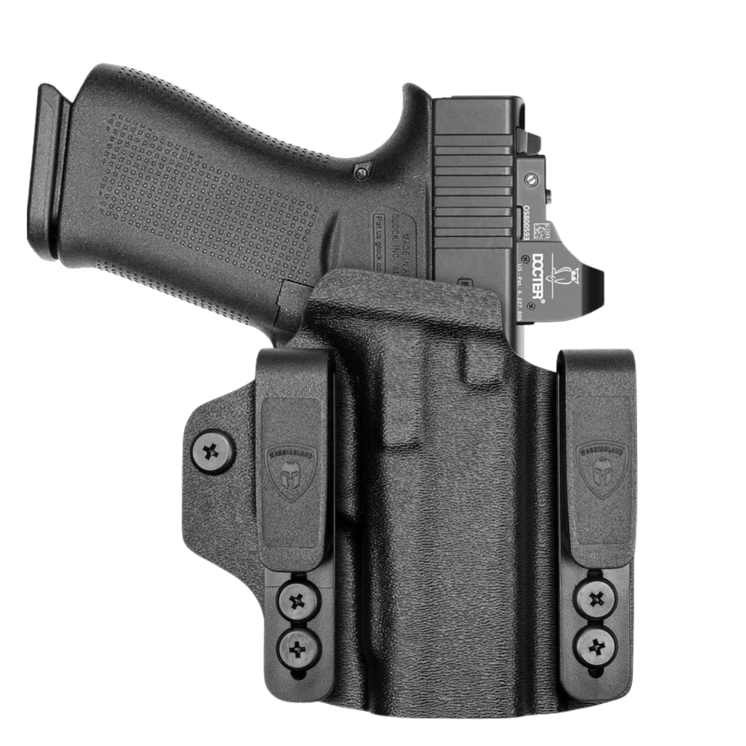 WARRIORLAND IWB/OWB Holster Glock 43 / 43X / 43X MOS - Optik Uyumlu Ayarlanabilir Modüler Tabanca Kılıfı