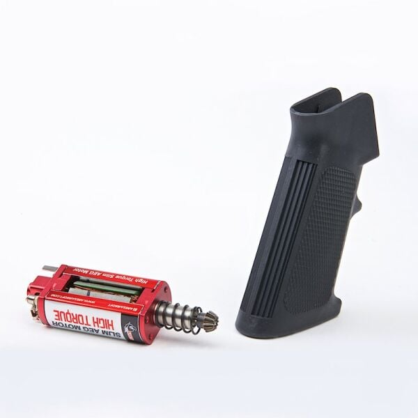 ARES AIRSOFT M4 SIYAH GRIP VE MOTOR SETI (AR-PGM4-B)