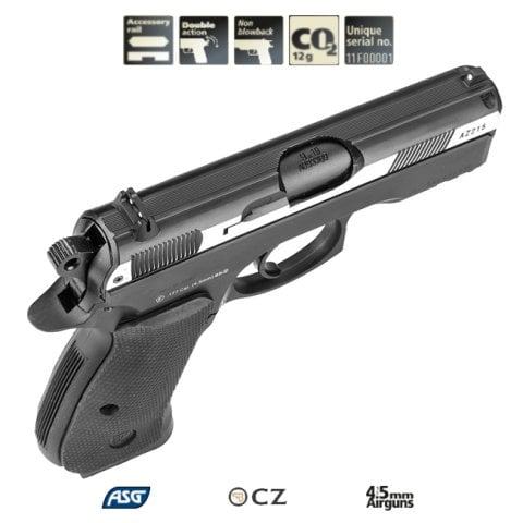 ASG CZ75 D COMPACT ÇİFT RENK HAVALI TABANCA 16200