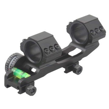 Tek Parça Terazili AÇI ÖLÇERLİ Dürbün Ayağı 30mm/25.4mm SCACD-14