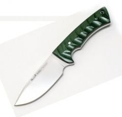 Muela  Rhino Serisi Yeşil Micarta Saplı Bıçak