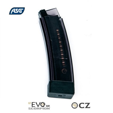 ASG EVO 3-A1 75BB SMOKY TRANSPARAN YEDEK ŞARJÖR 18399
