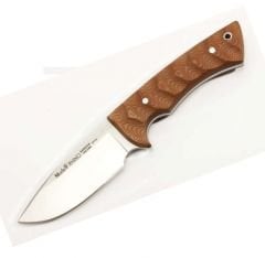 Muela RHINO-10SV.C Rhino Serisi Kahverengi Micarta Saplı Bıçak