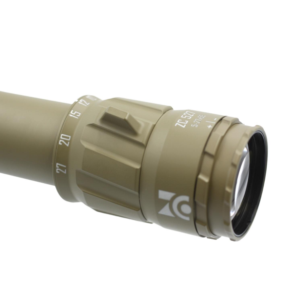 ZERO COMPROMISE OPTIC ZC527 5-27x56 MPCT3X FFP - FDE