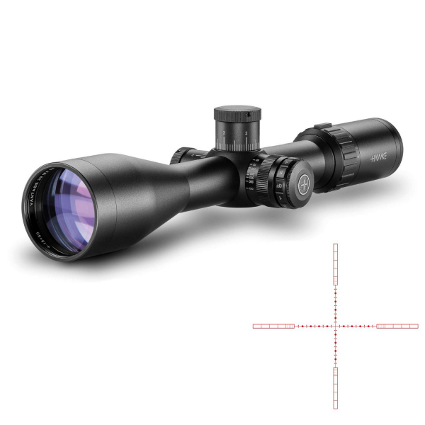 HAWKE Vantage 30mm WE SFP 4-16x50 IR SF (10x 1.2 Mil Dot) MRAD Tüfek Dürbünü 14296