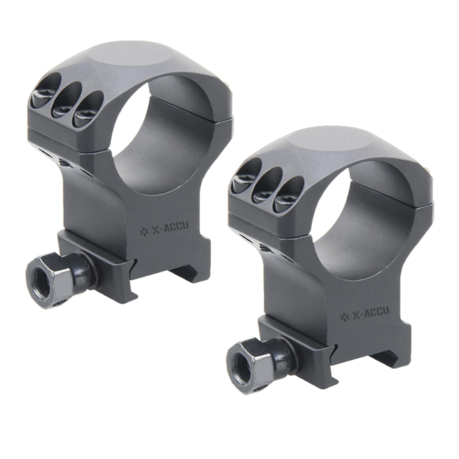 X-ACCU 30mm Yüksek Profil Picatinny Dürbün Halkaları - XASR-3003