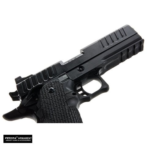 ARMY ARMAMENT R603 STI STACCATO P GREEN GAS AIRSOFT Tabanca - Siyah