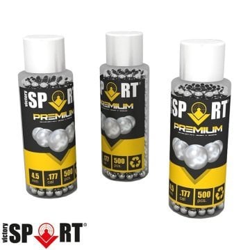 V.SPORT Premium 4,5 MM Çelik Bilye 1/500(72) Şişe