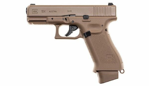 UMAREX Glock 19X Tan CO2 Blowback Airsoft Tabanca