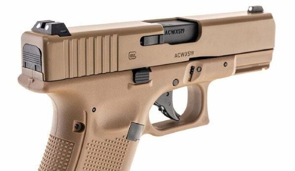 UMAREX Glock 19X Tan CO2 Blowback Airsoft Tabanca