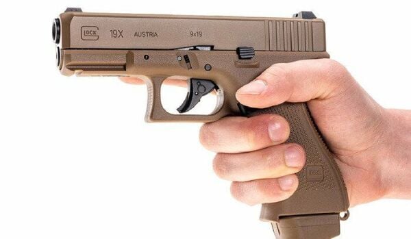 UMAREX Glock 19X Tan CO2 Blowback Airsoft Tabanca