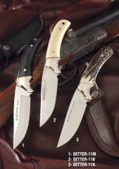 Muela SETTER-11B Setter Serisi Micarta Saplı Bıçak