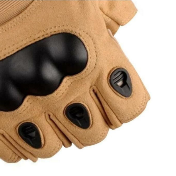 SS Yarım Parmak Taktik Eldiven Bisiklet Motosiklet Outdoor Eldiven BEJ