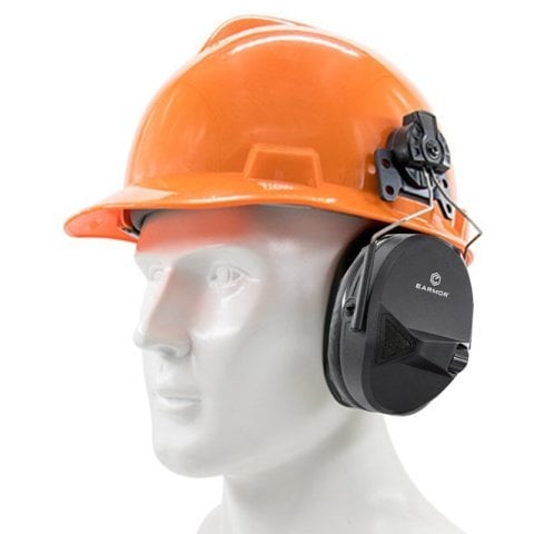 Opsmen Earmor M30H İş Güvenliği Kaskı BARET UYUMLU Aktif Elektronik Kulaklık