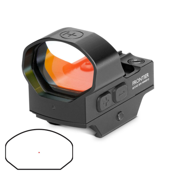 HAWKE Frontier Reflex Sight 1x30 - Weaver / DPP - (3MOA Dot) REDDOT Nişangah 12163