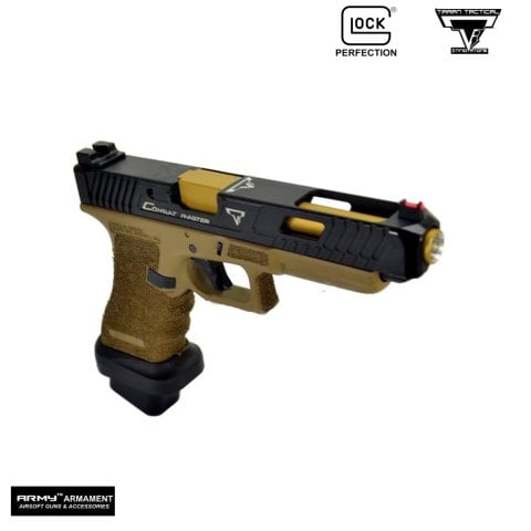 Army TTI Combat Master Glock34 G34 DESERT GBB AIRSOFT TABANCA