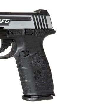 ICS XFG Pistol GBB Airsoft Tabanca - Hairline (Siyah/Gümüş)