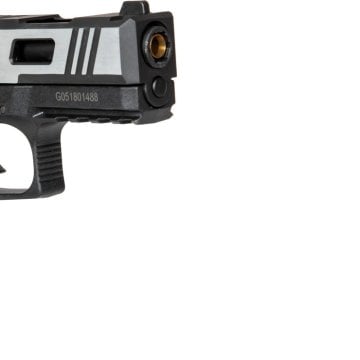 ICS XFG Pistol GBB Airsoft Tabanca - Hairline (Siyah/Gümüş)