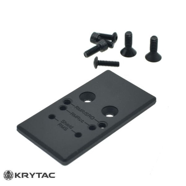 KRYTAC SilencerCo Maxi 9 Optic Plate REDDOT AYAGI