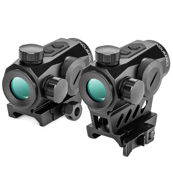 HAWKE Endurance RD 1x25 Dual height & QR - Digital Weaver (3MOA dot) REDDOT Nişangah - Weaver Rail 12127