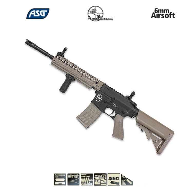 ASG ARMALITE M15 RANGER AEG AIRSOFT TÜFEK - DARK EARTH (ÇÖL RENGİ)