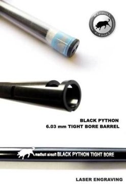 MadBull Airsoft Black Python 6.03mm AEG için Tight Bore İç Namlu (Uzunluk: 455 mm)
