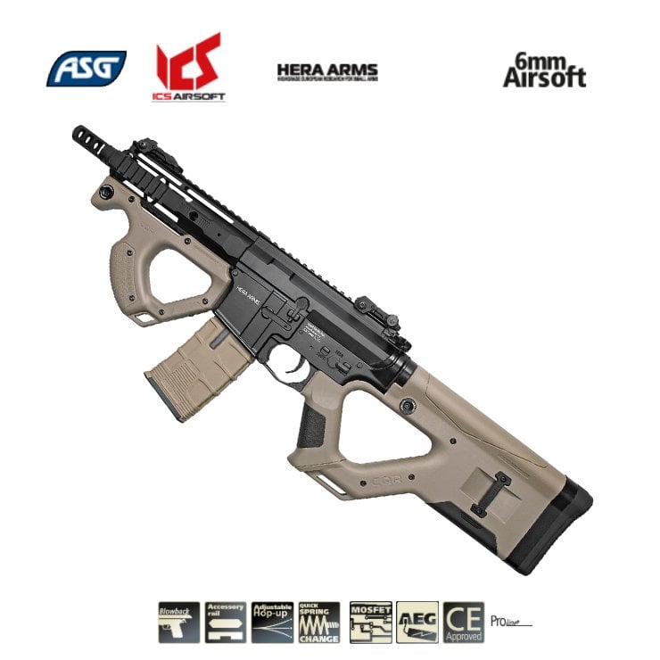 HERA ARMS CQR SSS ÇÖL RENGİ AEG Airsoft Tüfek