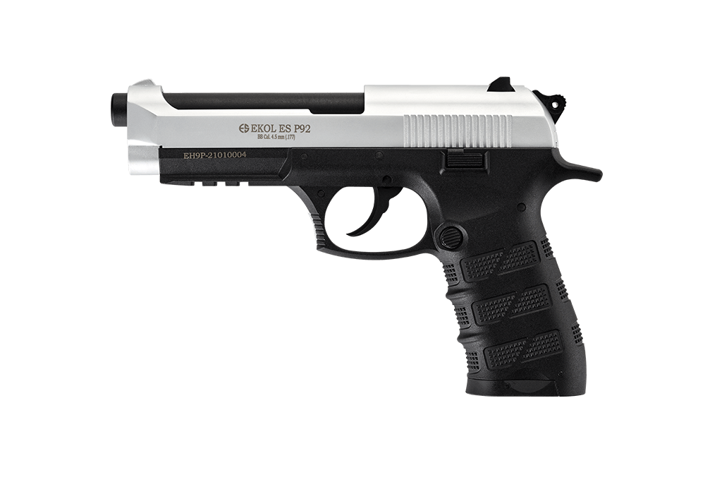 EKOL ES P92 4.5mm Havalı Tabanca -MAT Beyaz Krom