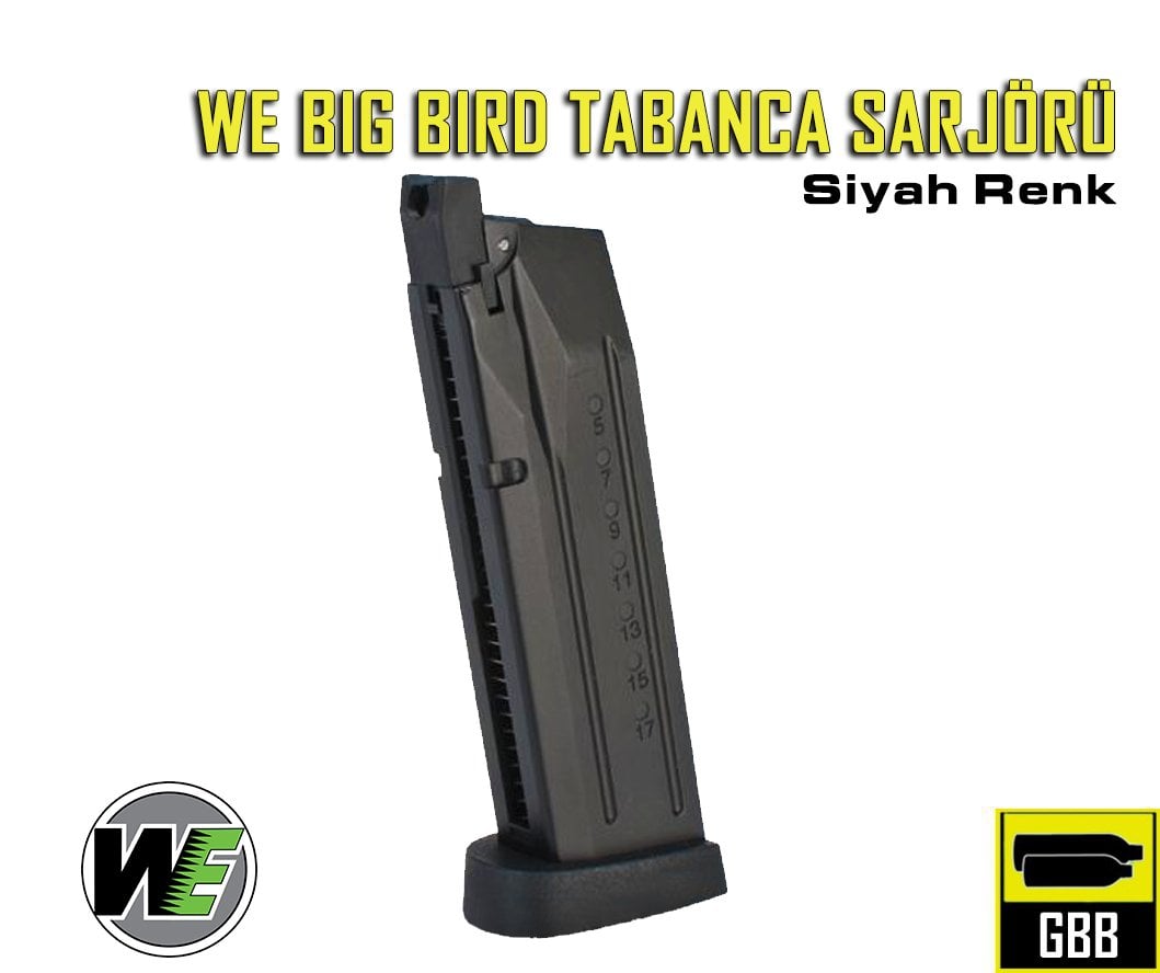 WE Big Bird Airsoft Tabanca Şarjörü