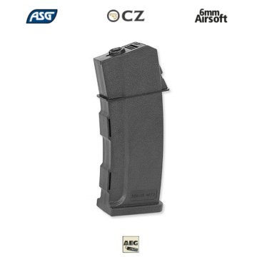 ASG CZ 805 BREN SERİSİ TÜFEKLER İÇİN 550BB AEG AIRSOFT ŞARJÖR - SİYAH