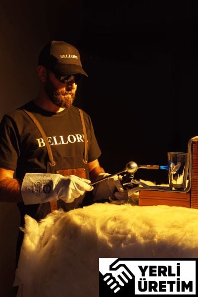 Bellore Gerçek .308 Mermili Rakı Bardağı Seti (3’lü)