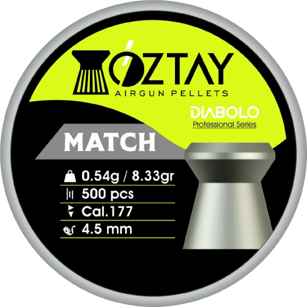ÖZTAY MATCH 4,5MM HAVALI SAÇMA