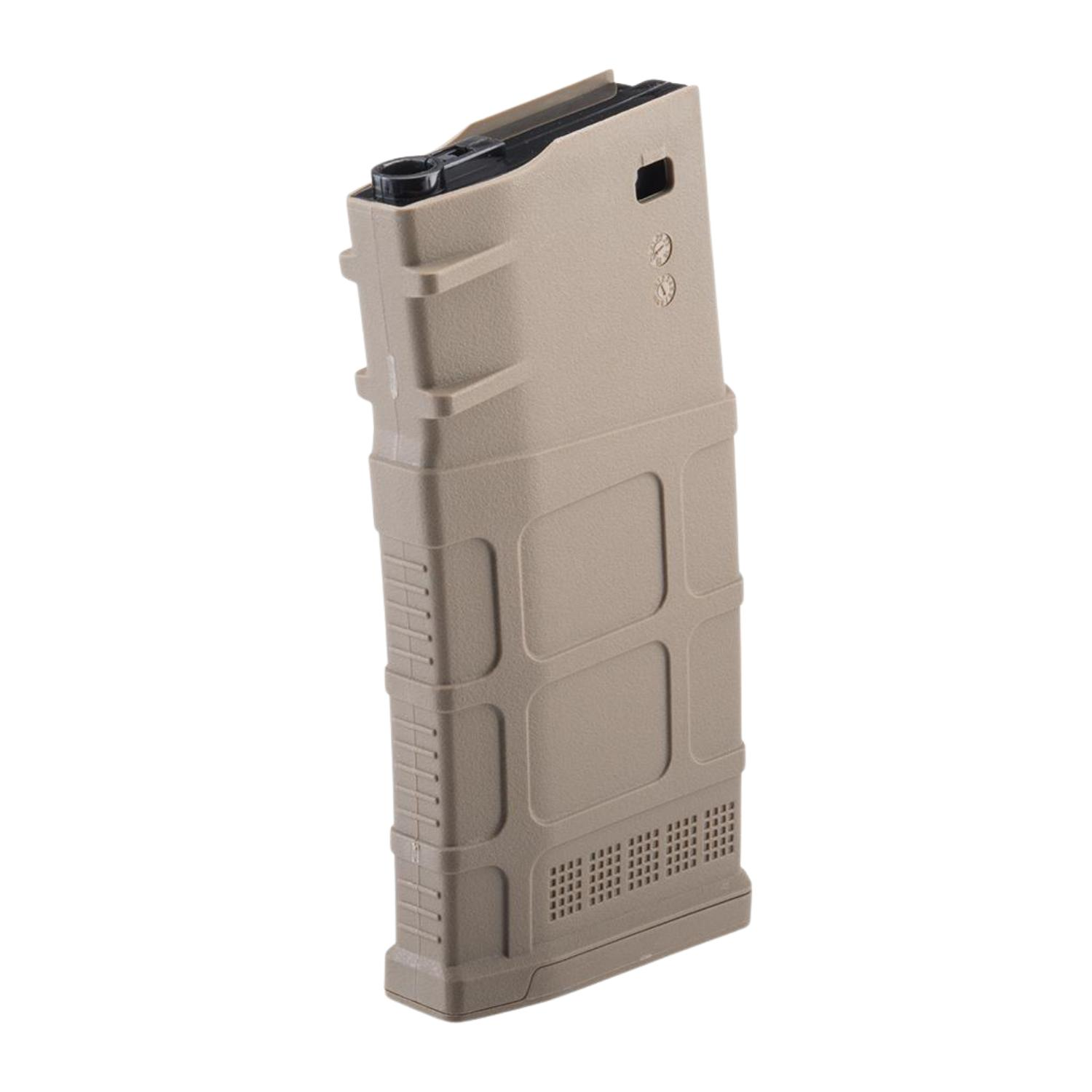 CYMA SR25 Serisi 110BB TAN Polimer Mid-Cap Airsoft Şarjör  (M195 TAN)