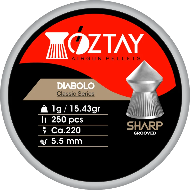 ÖZTAY SHARP GROOVED 5,5MM HAVALI SAÇMA