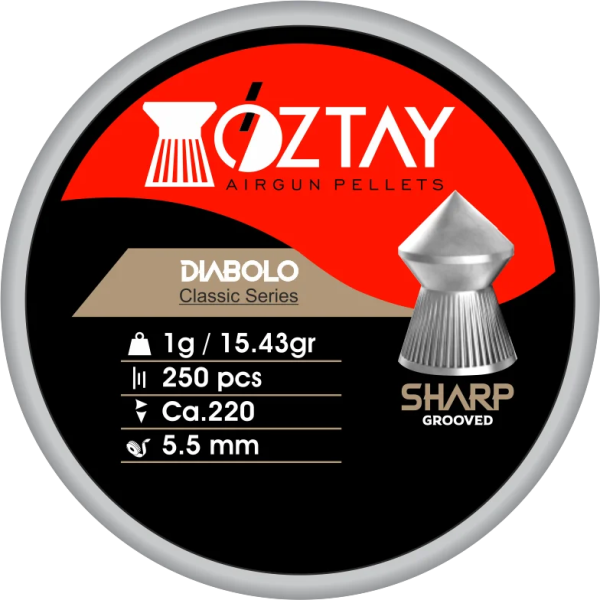 ÖZTAY SHARP GROOVED 5,5MM HAVALI SAÇMA
