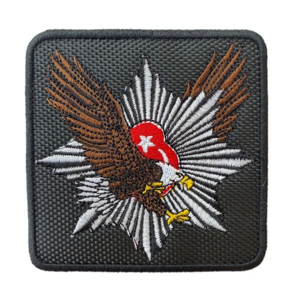 KARTAL - BAYRAK PATCH SIYAH